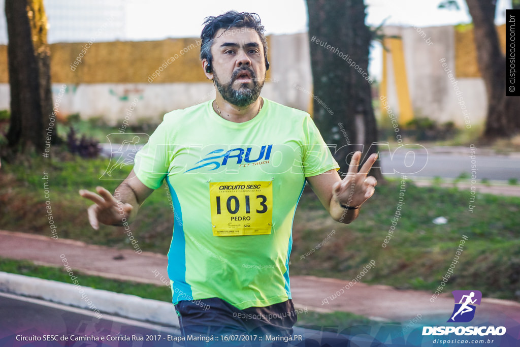 Circuito SESC de Caminhada e Corrida de Rua 2017 - Maringá