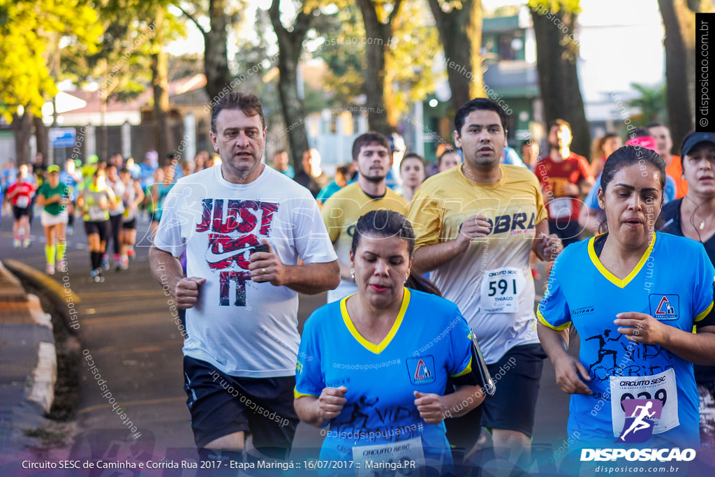 Circuito SESC de Caminhada e Corrida de Rua 2017 - Maringá