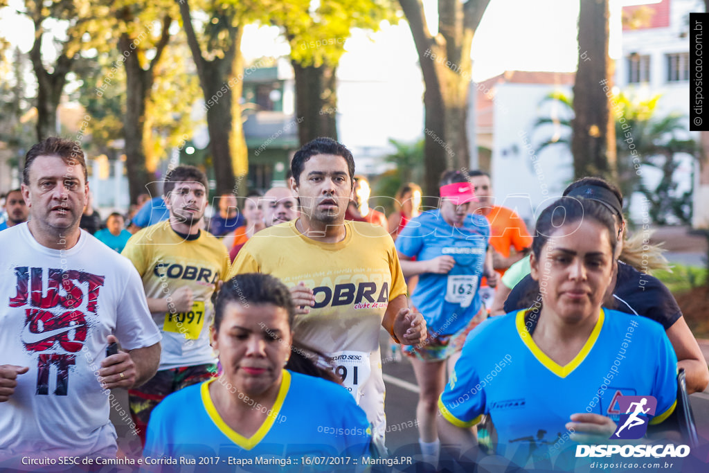 Circuito SESC de Caminhada e Corrida de Rua 2017 - Maringá