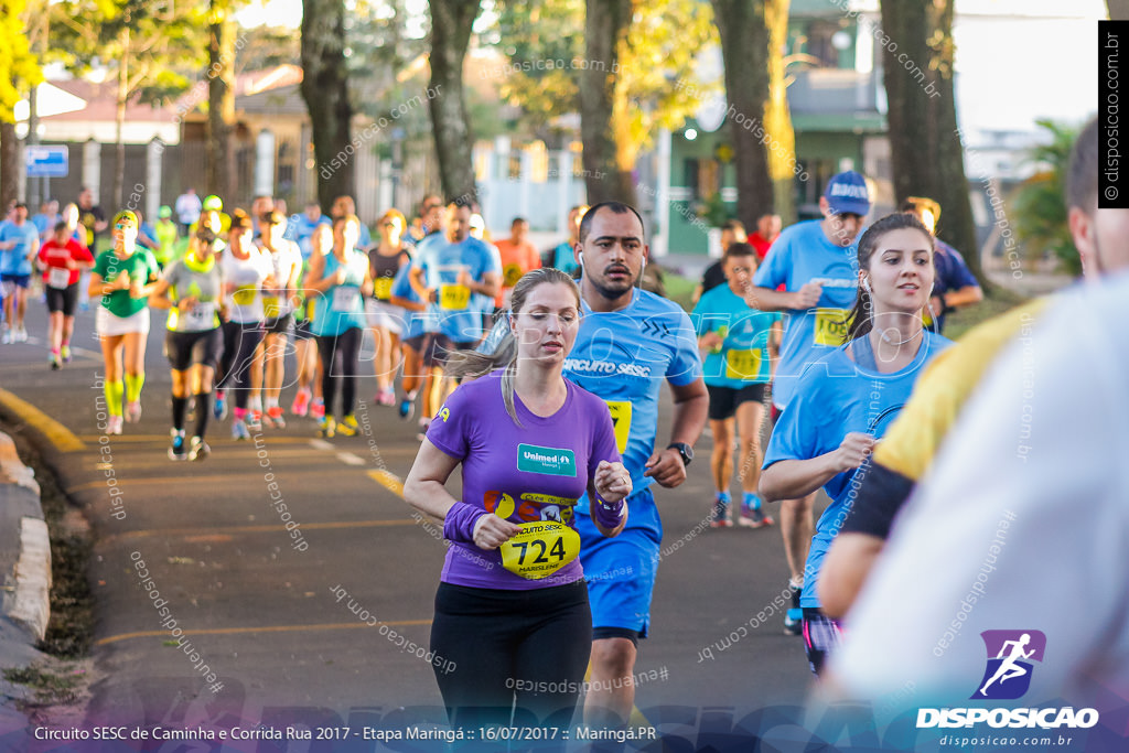 Circuito SESC de Caminhada e Corrida de Rua 2017 - Maringá