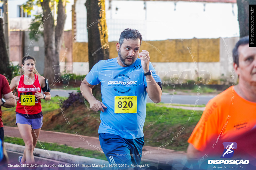 Circuito SESC de Caminhada e Corrida de Rua 2017 - Maringá