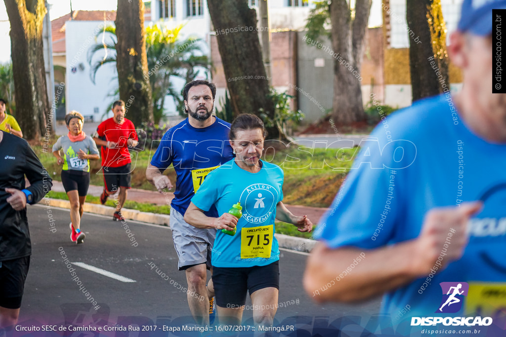 Circuito SESC de Caminhada e Corrida de Rua 2017 - Maringá