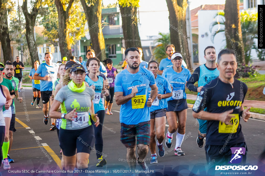 Circuito SESC de Caminhada e Corrida de Rua 2017 - Maringá