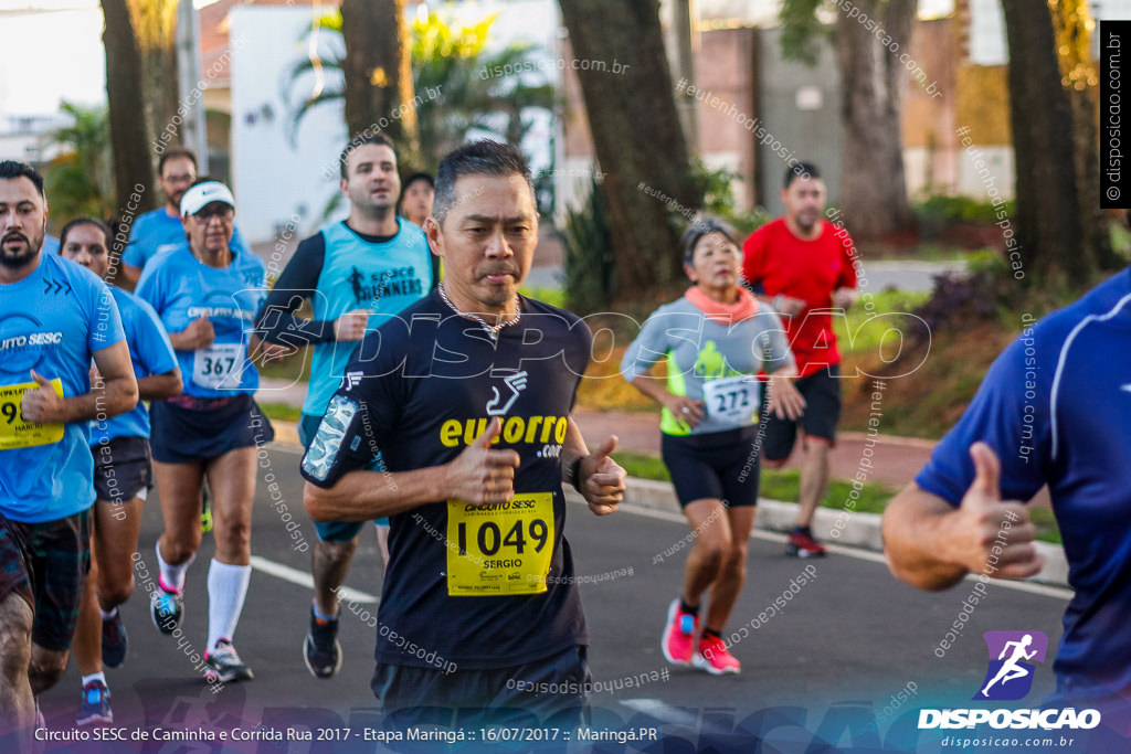 Circuito SESC de Caminhada e Corrida de Rua 2017 - Maringá