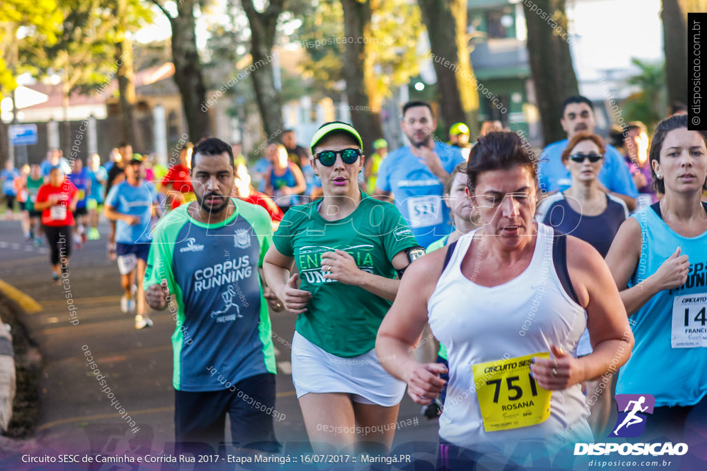 Circuito SESC de Caminhada e Corrida de Rua 2017 - Maringá