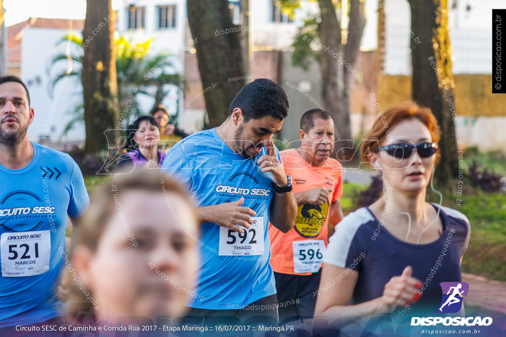 Circuito SESC de Caminhada e Corrida de Rua 2017 - Maringá