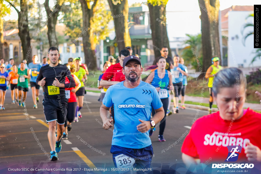 Circuito SESC de Caminhada e Corrida de Rua 2017 - Maringá