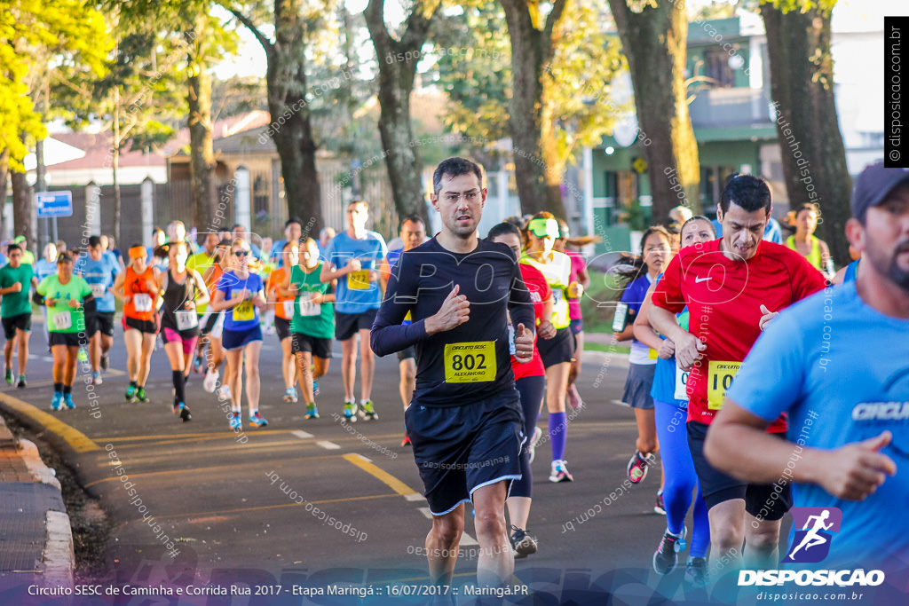 Circuito SESC de Caminhada e Corrida de Rua 2017 - Maringá