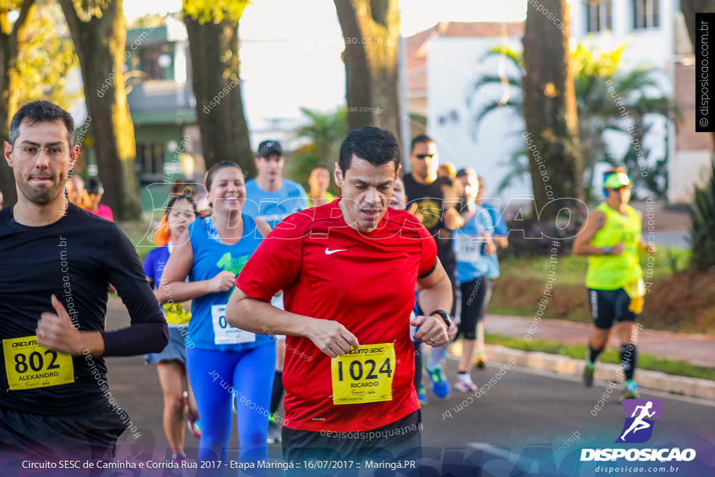 Circuito SESC de Caminhada e Corrida de Rua 2017 - Maringá