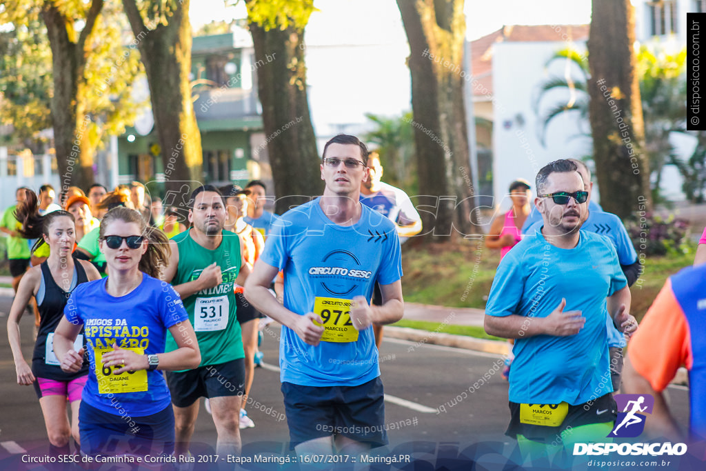 Circuito SESC de Caminhada e Corrida de Rua 2017 - Maringá