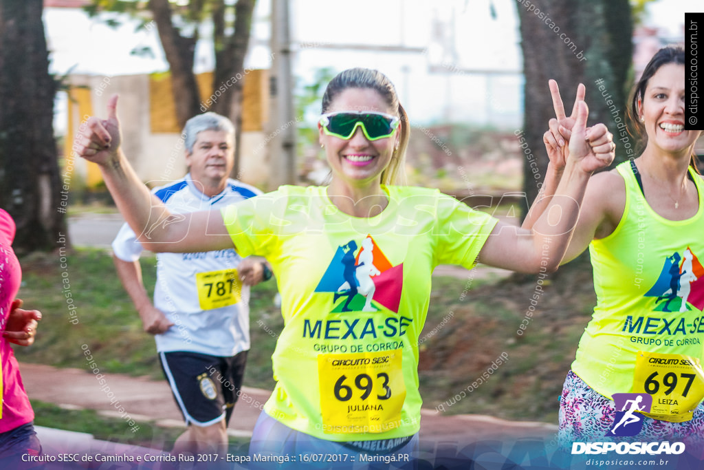 Circuito SESC de Caminhada e Corrida de Rua 2017 - Maringá