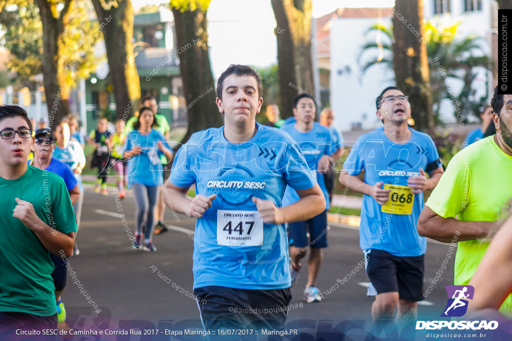 Circuito SESC de Caminhada e Corrida de Rua 2017 - Maringá