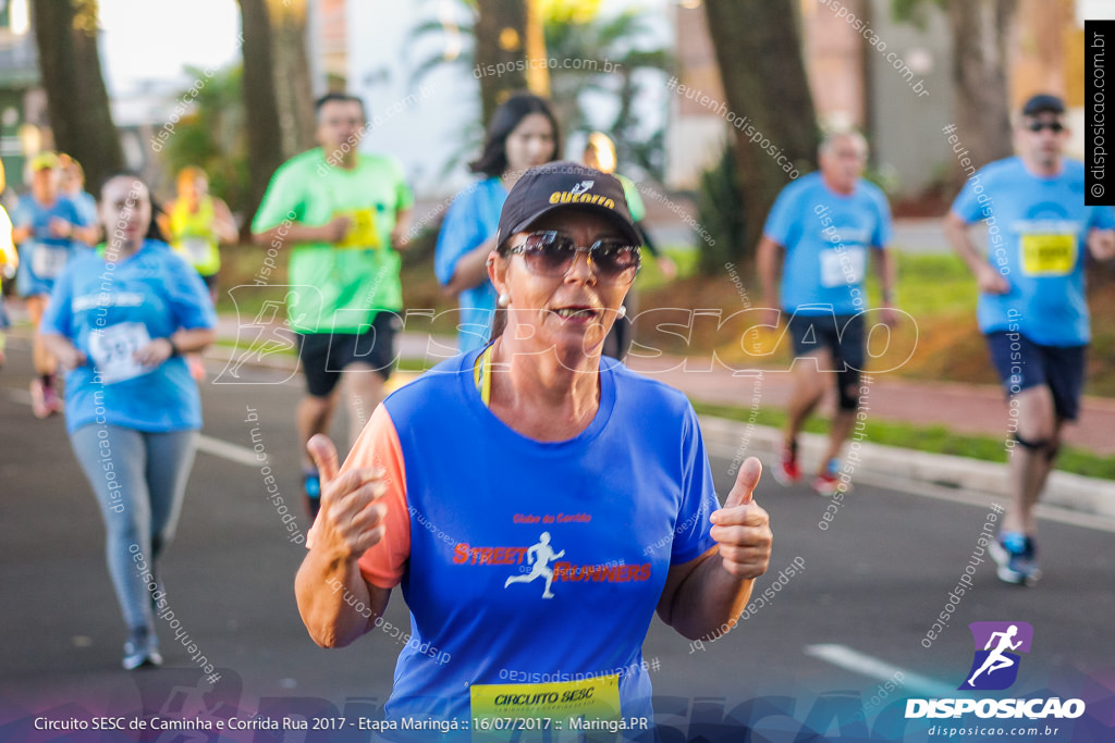 Circuito SESC de Caminhada e Corrida de Rua 2017 - Maringá