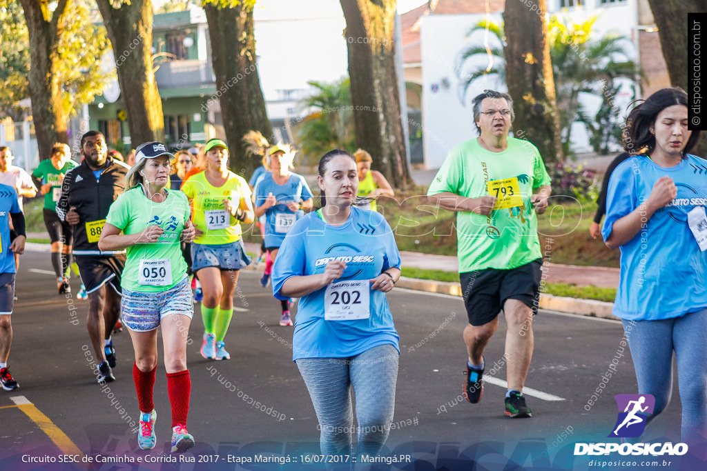 Circuito SESC de Caminhada e Corrida de Rua 2017 - Maringá