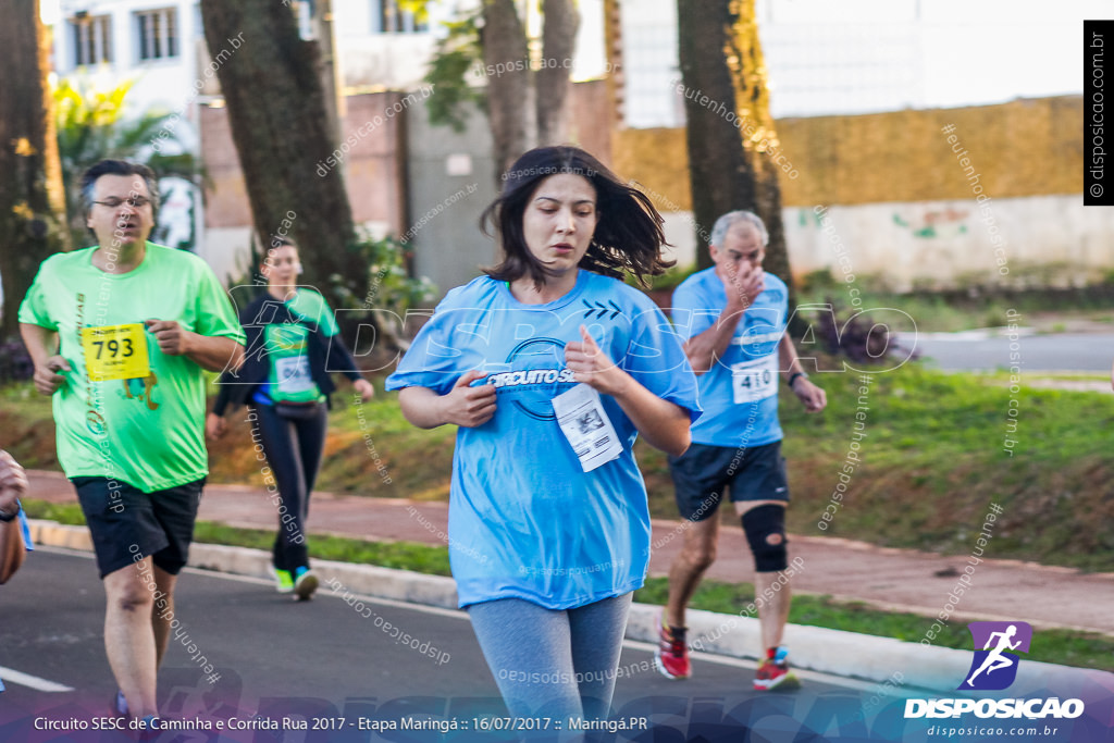 Circuito SESC de Caminhada e Corrida de Rua 2017 - Maringá