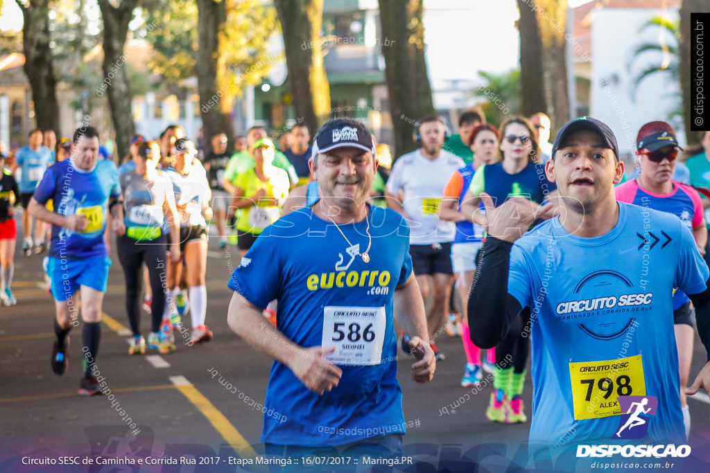 Circuito SESC de Caminhada e Corrida de Rua 2017 - Maringá