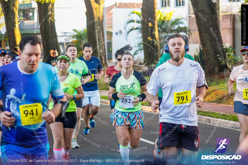 Circuito SESC de Caminhada e Corrida de Rua 2017 - Maringá