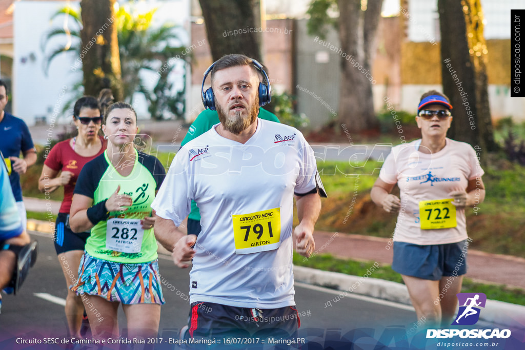 Circuito SESC de Caminhada e Corrida de Rua 2017 - Maringá