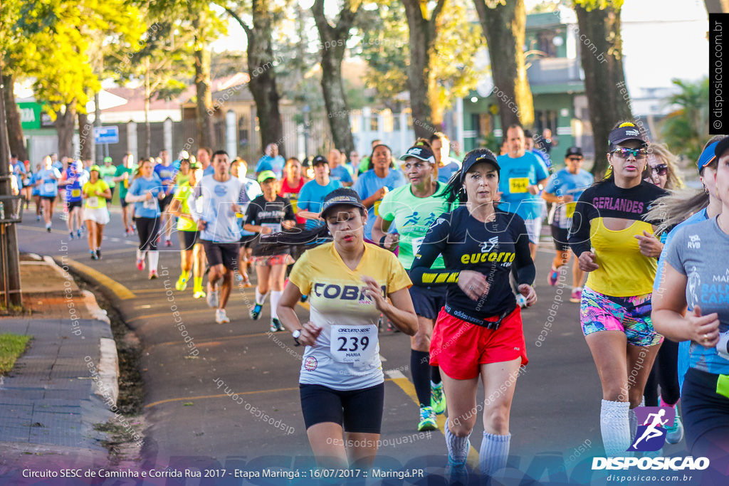 Circuito SESC de Caminhada e Corrida de Rua 2017 - Maringá