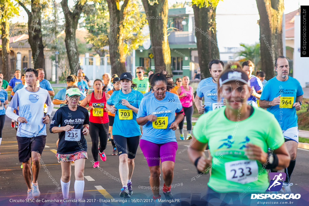 Circuito SESC de Caminhada e Corrida de Rua 2017 - Maringá