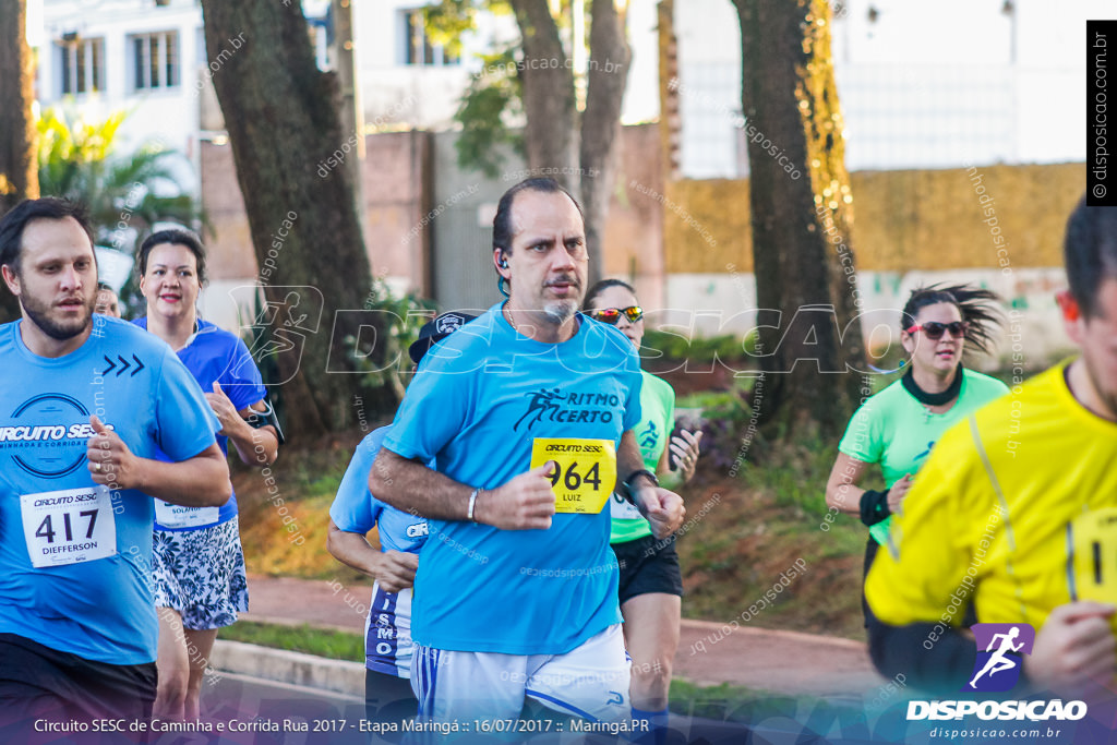 Circuito SESC de Caminhada e Corrida de Rua 2017 - Maringá