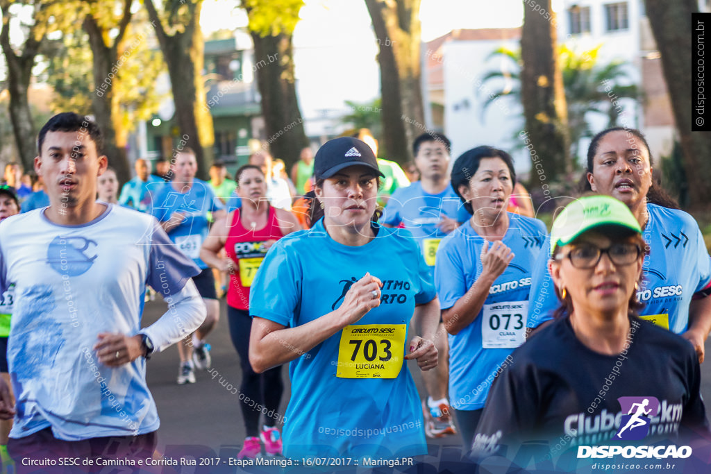 Circuito SESC de Caminhada e Corrida de Rua 2017 - Maringá