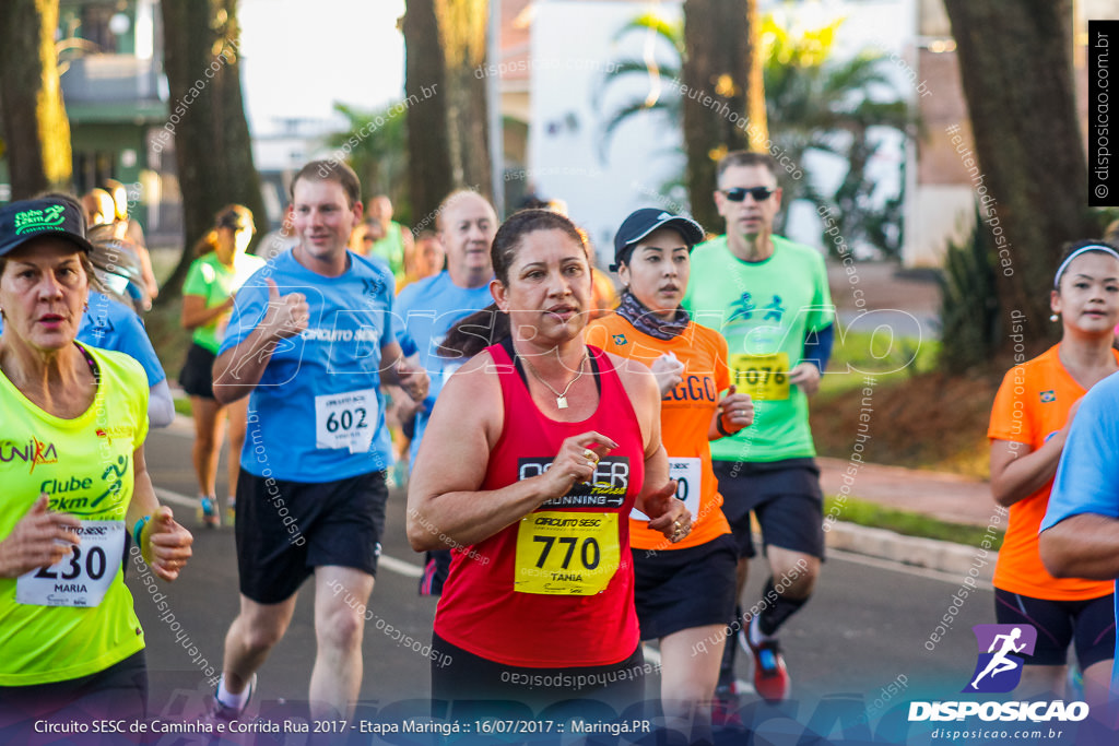 Circuito SESC de Caminhada e Corrida de Rua 2017 - Maringá