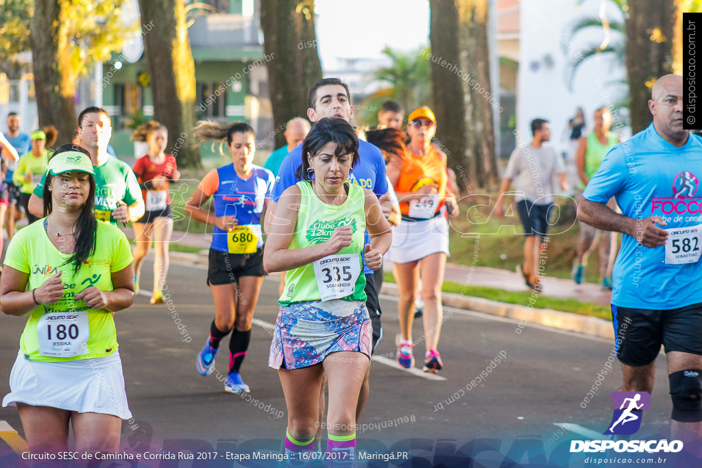 Circuito SESC de Caminhada e Corrida de Rua 2017 - Maringá