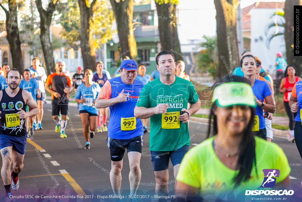 Circuito SESC de Caminhada e Corrida de Rua 2017 - Maringá