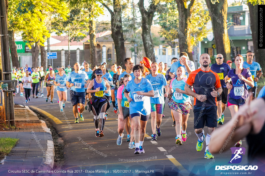 Circuito SESC de Caminhada e Corrida de Rua 2017 - Maringá