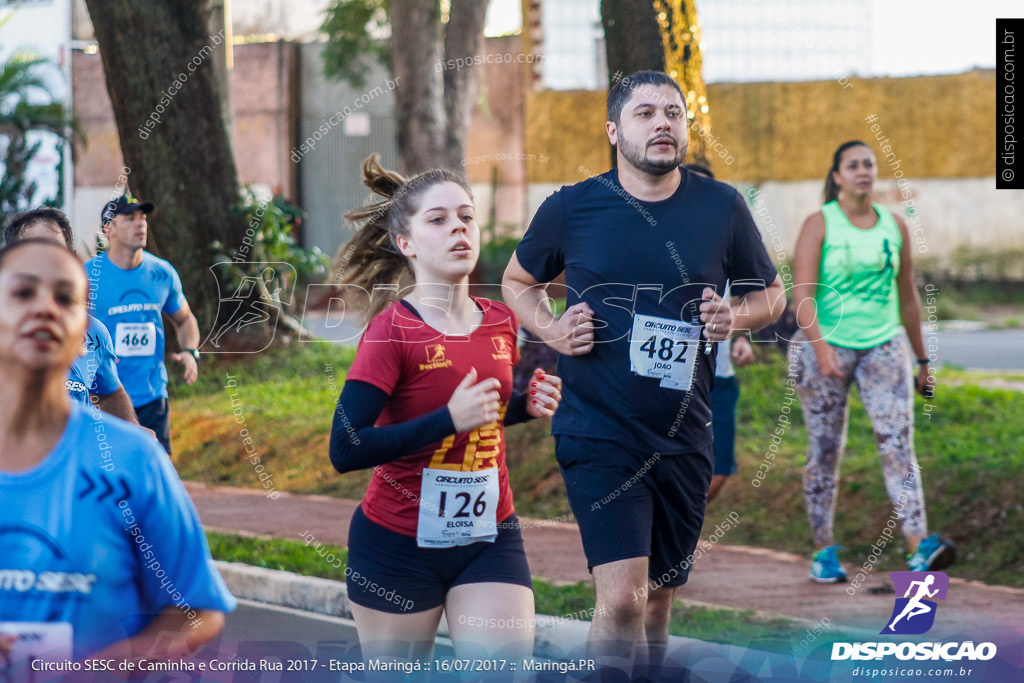 Circuito SESC de Caminhada e Corrida de Rua 2017 - Maringá