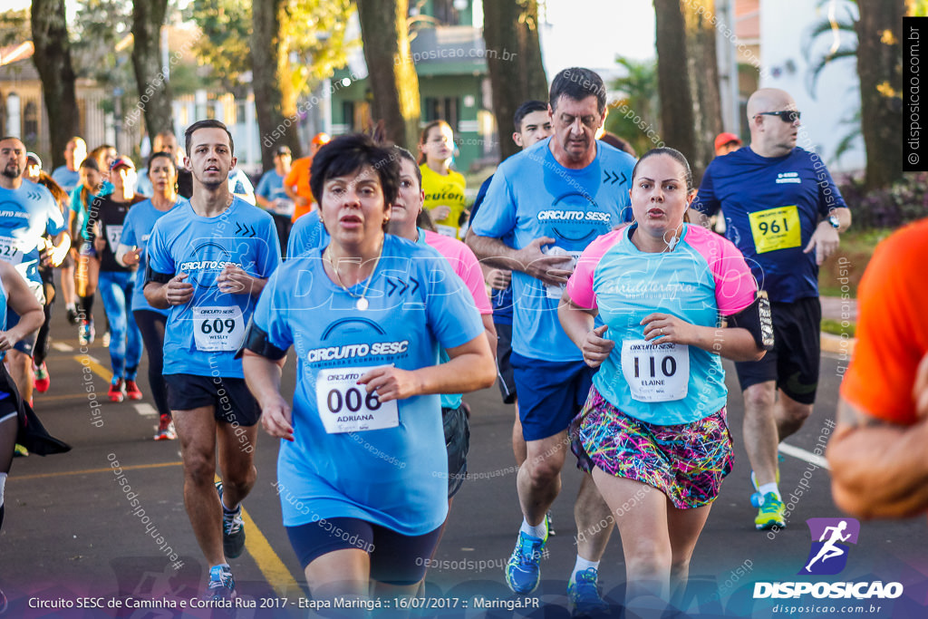 Circuito SESC de Caminhada e Corrida de Rua 2017 - Maringá