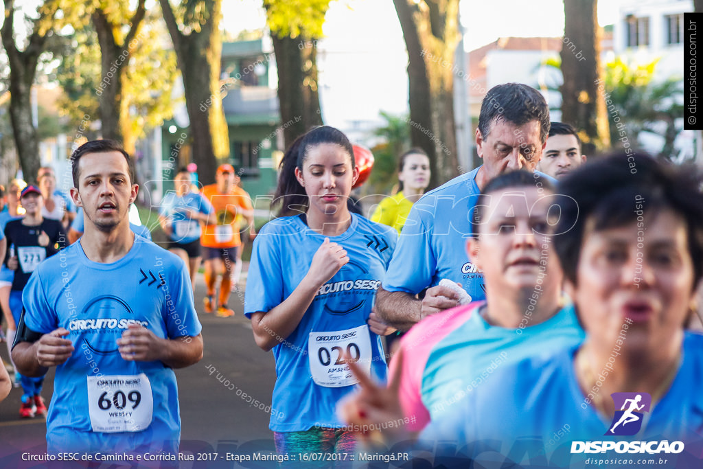 Circuito SESC de Caminhada e Corrida de Rua 2017 - Maringá