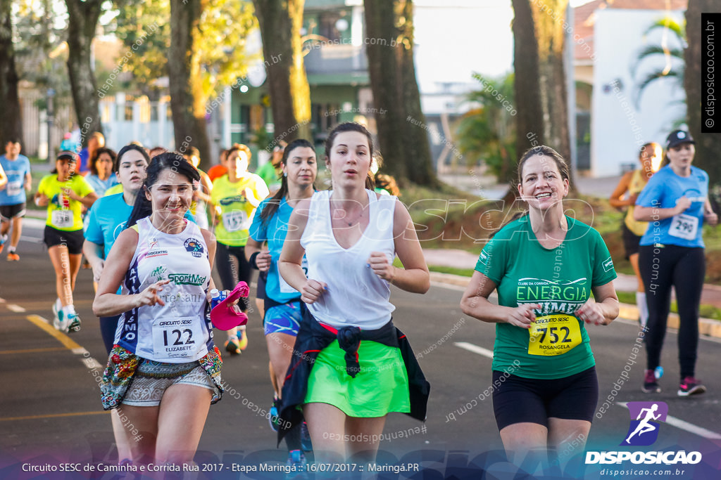 Circuito SESC de Caminhada e Corrida de Rua 2017 - Maringá