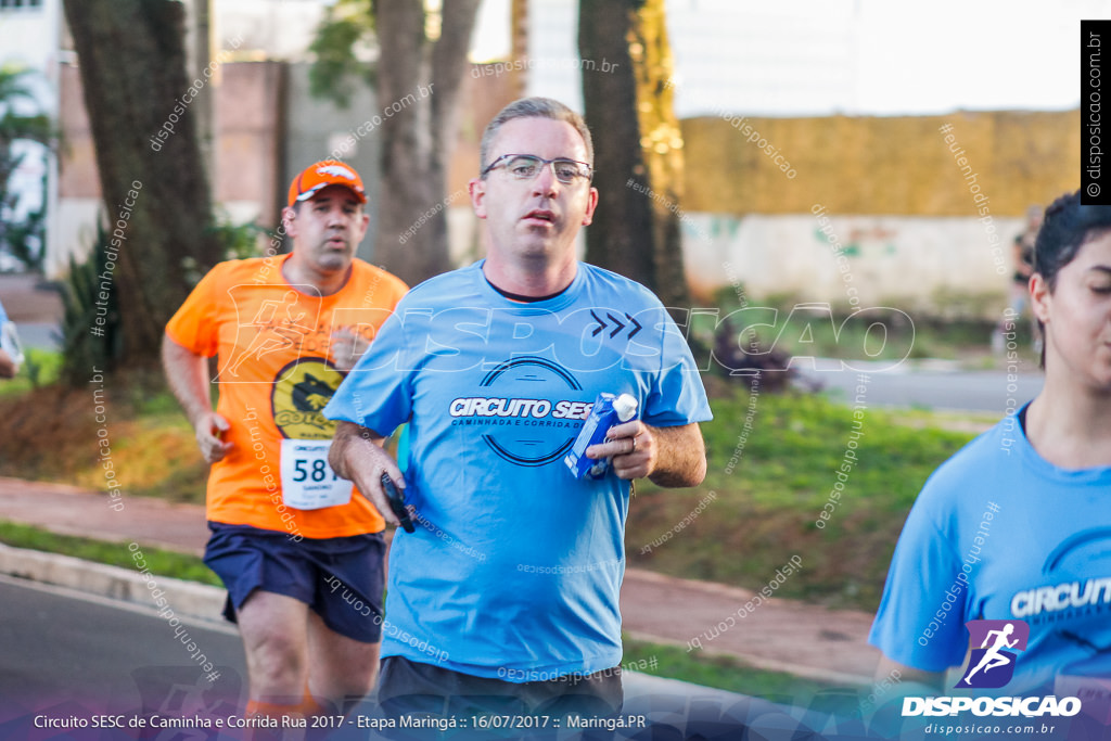 Circuito SESC de Caminhada e Corrida de Rua 2017 - Maringá