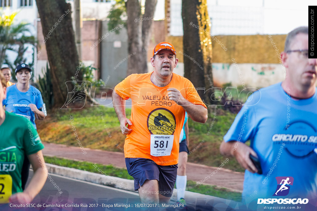 Circuito SESC de Caminhada e Corrida de Rua 2017 - Maringá