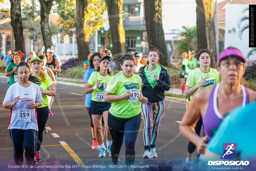 Circuito SESC de Caminhada e Corrida de Rua 2017 - Maringá