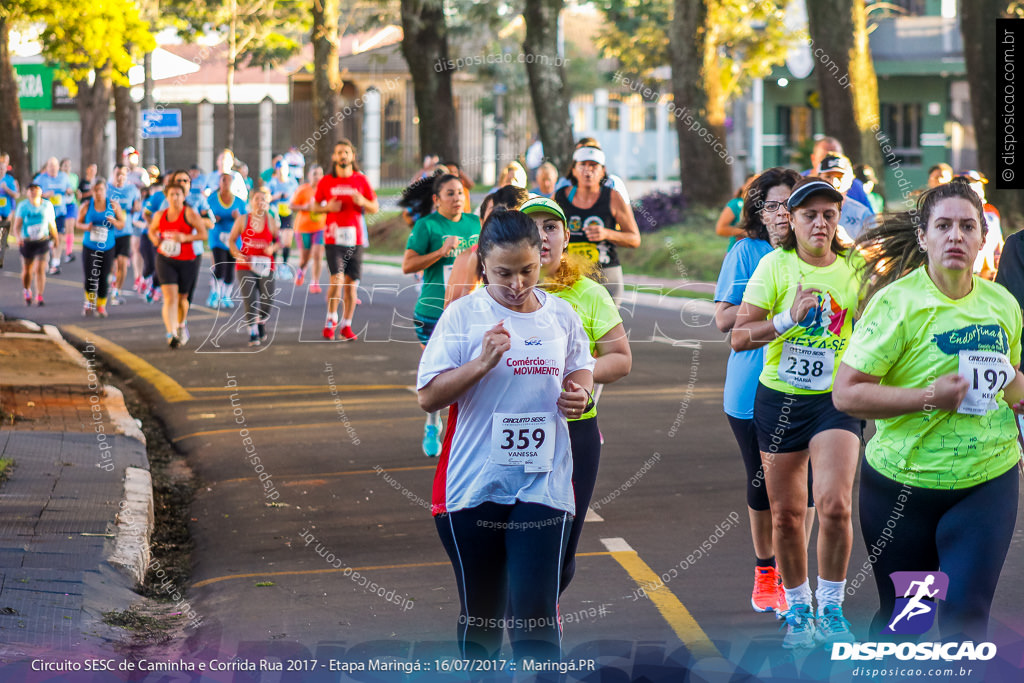 Circuito SESC de Caminhada e Corrida de Rua 2017 - Maringá