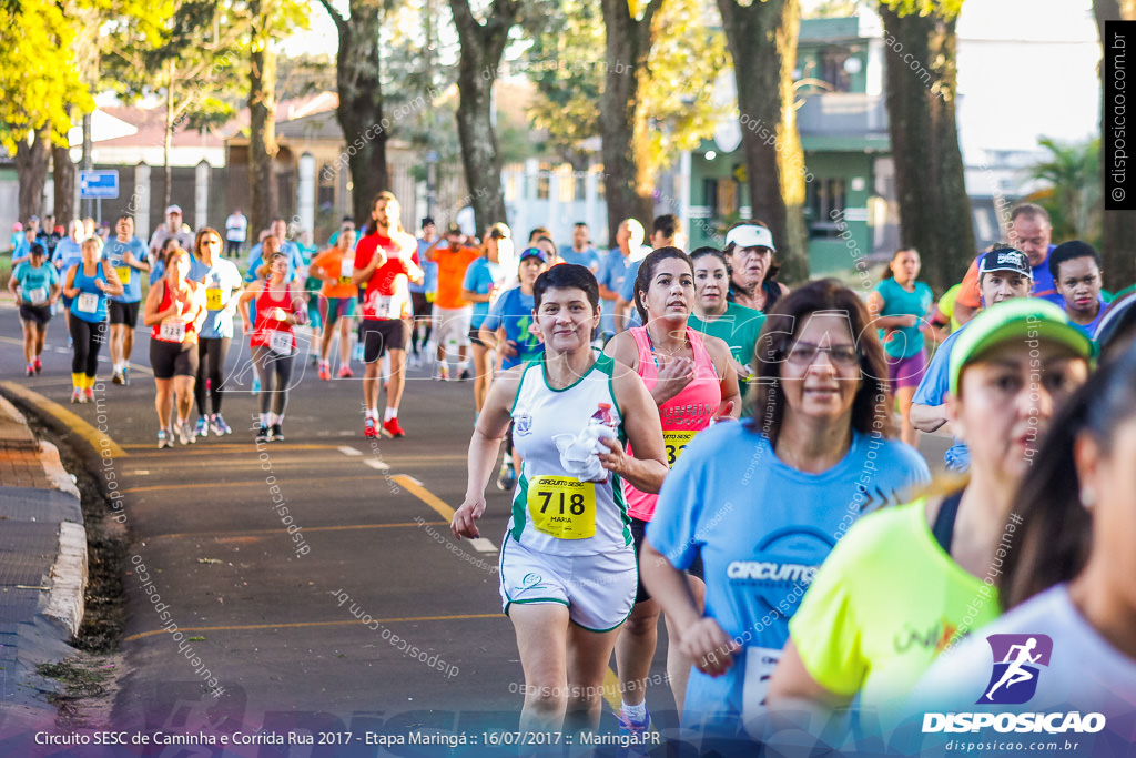 Circuito SESC de Caminhada e Corrida de Rua 2017 - Maringá