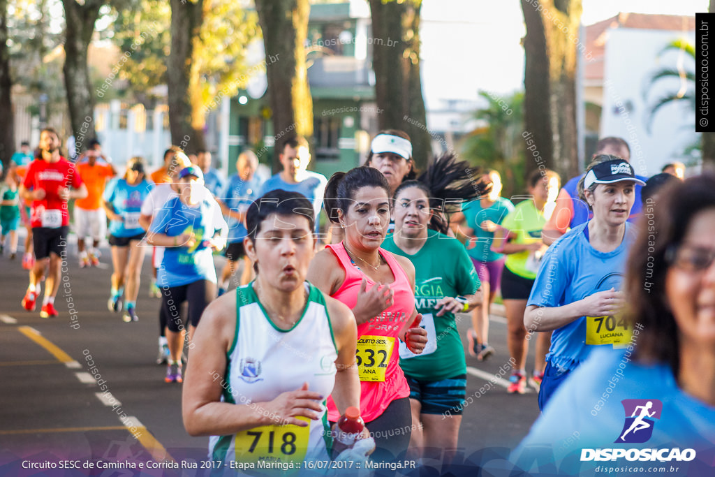 Circuito SESC de Caminhada e Corrida de Rua 2017 - Maringá