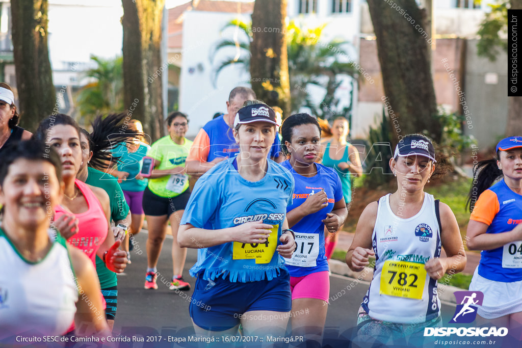 Circuito SESC de Caminhada e Corrida de Rua 2017 - Maringá