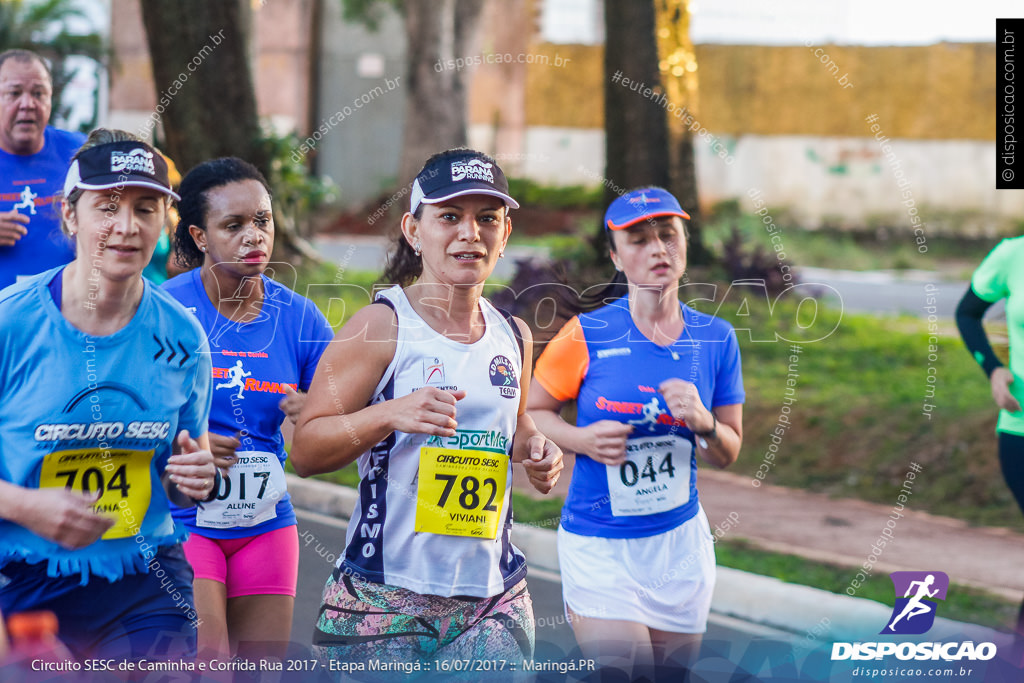 Circuito SESC de Caminhada e Corrida de Rua 2017 - Maringá