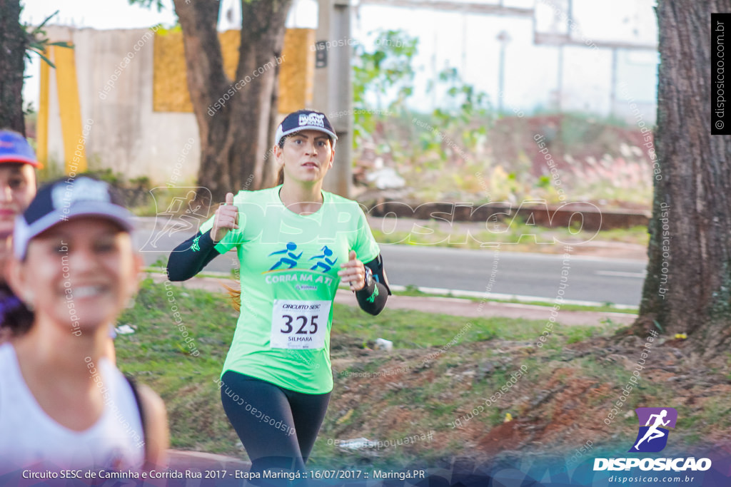 Circuito SESC de Caminhada e Corrida de Rua 2017 - Maringá