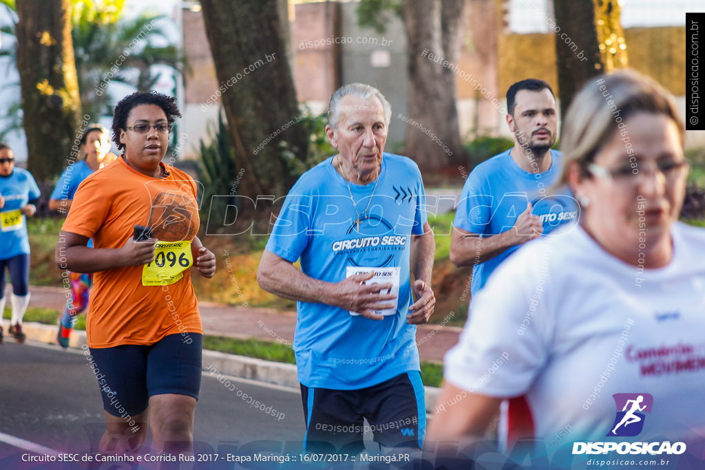 Circuito SESC de Caminhada e Corrida de Rua 2017 - Maringá