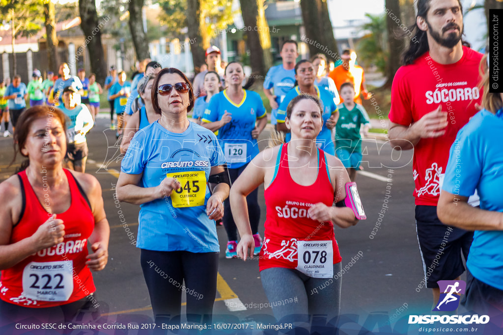 Circuito SESC de Caminhada e Corrida de Rua 2017 - Maringá