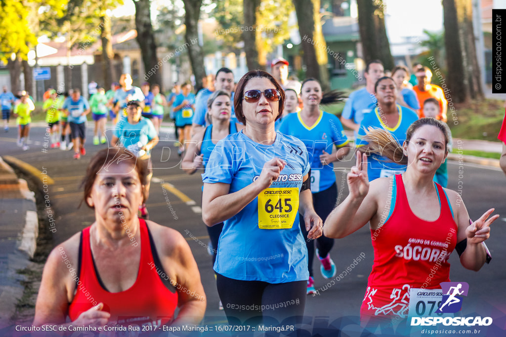 Circuito SESC de Caminhada e Corrida de Rua 2017 - Maringá