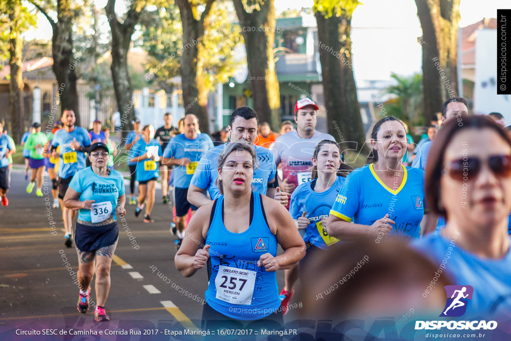 Circuito SESC de Caminhada e Corrida de Rua 2017 - Maringá