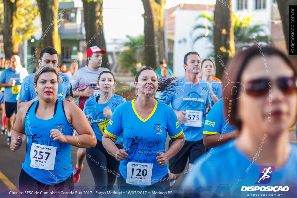 Circuito SESC de Caminhada e Corrida de Rua 2017 - Maringá