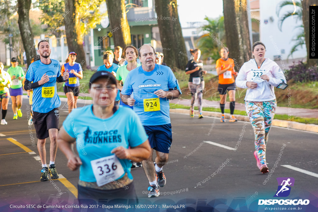 Circuito SESC de Caminhada e Corrida de Rua 2017 - Maringá