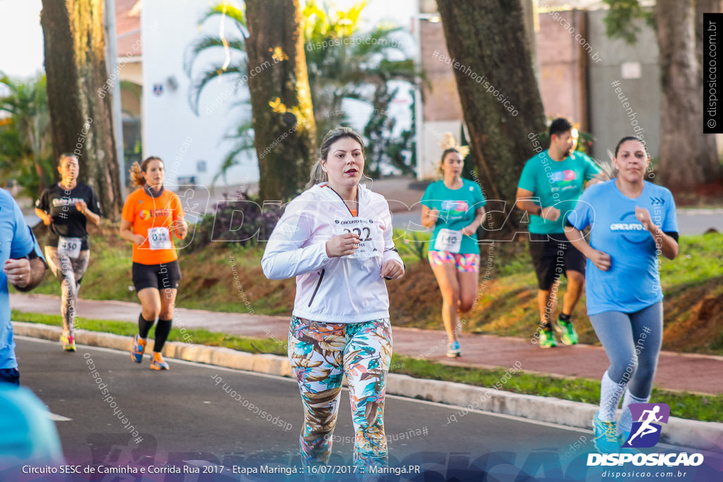 Circuito SESC de Caminhada e Corrida de Rua 2017 - Maringá